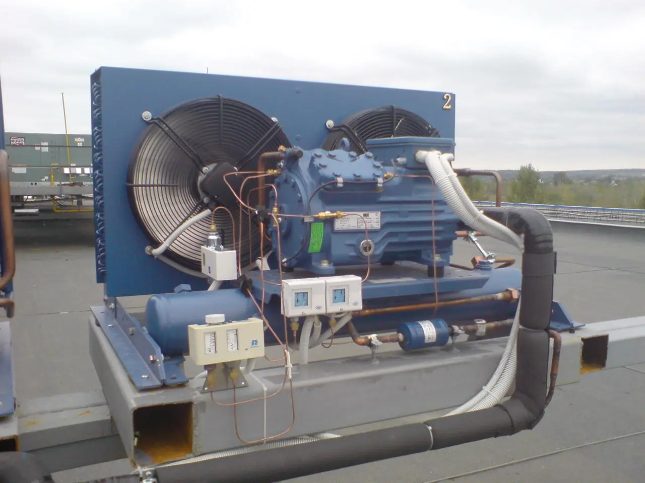 Промислова CO₂ холодильна установка R744